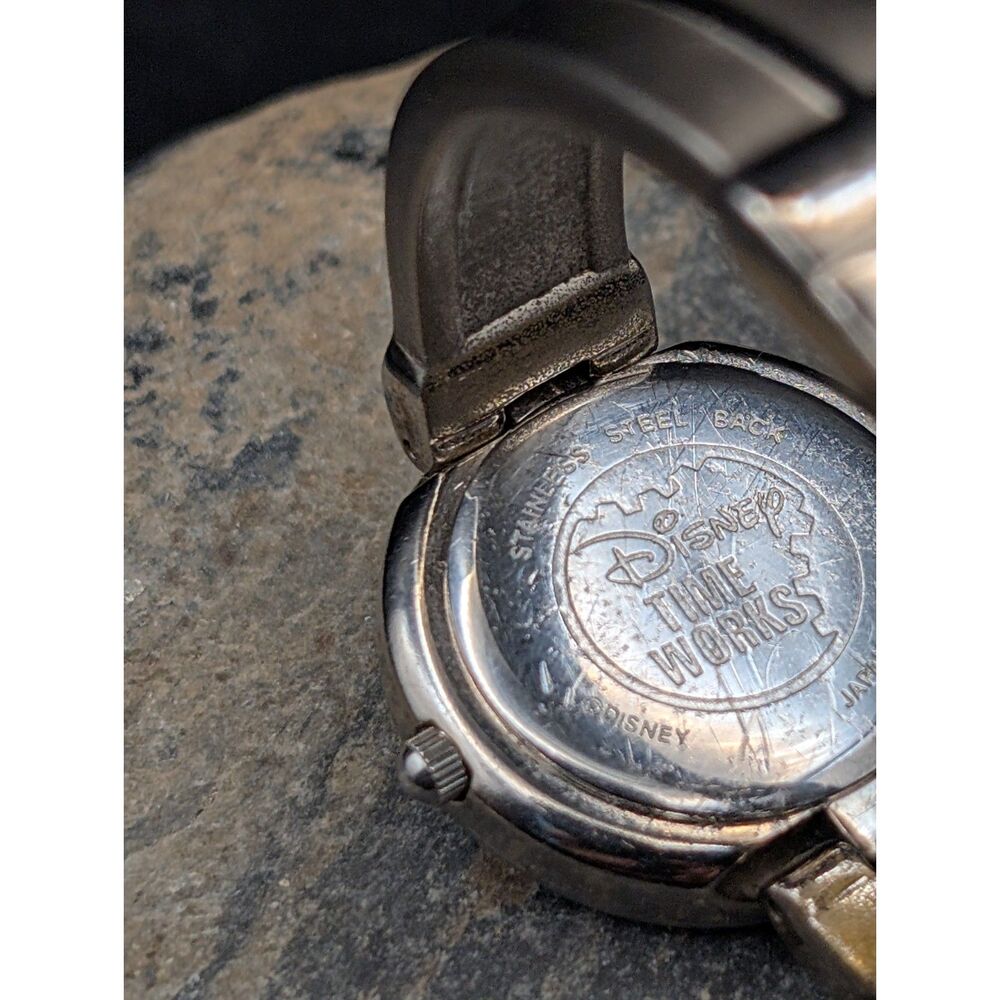 Disney Time Works Mickey Mouse Watch • Running Quartz • Japan Movt Vintage - Picture 4 of 7